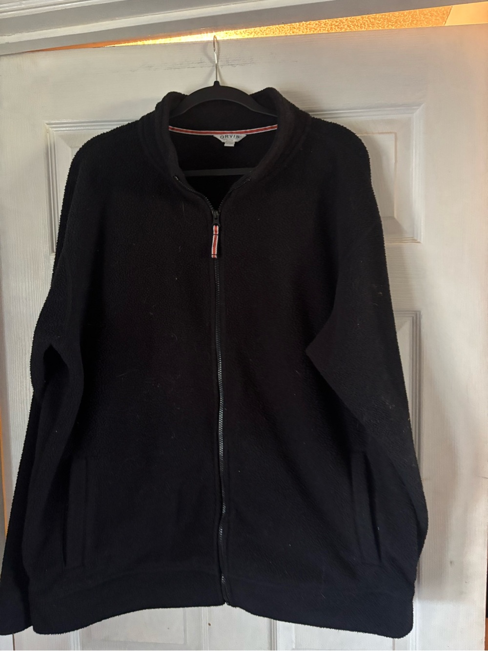 Orvis Black Full-Zip Lightweight Knit Jacket